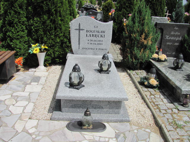 Grób Bogusław Łabęcki