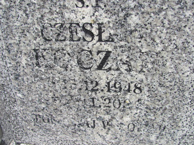 Czesław Koczan 1948 Lubin - Grobonet - Wyszukiwarka osób pochowanych