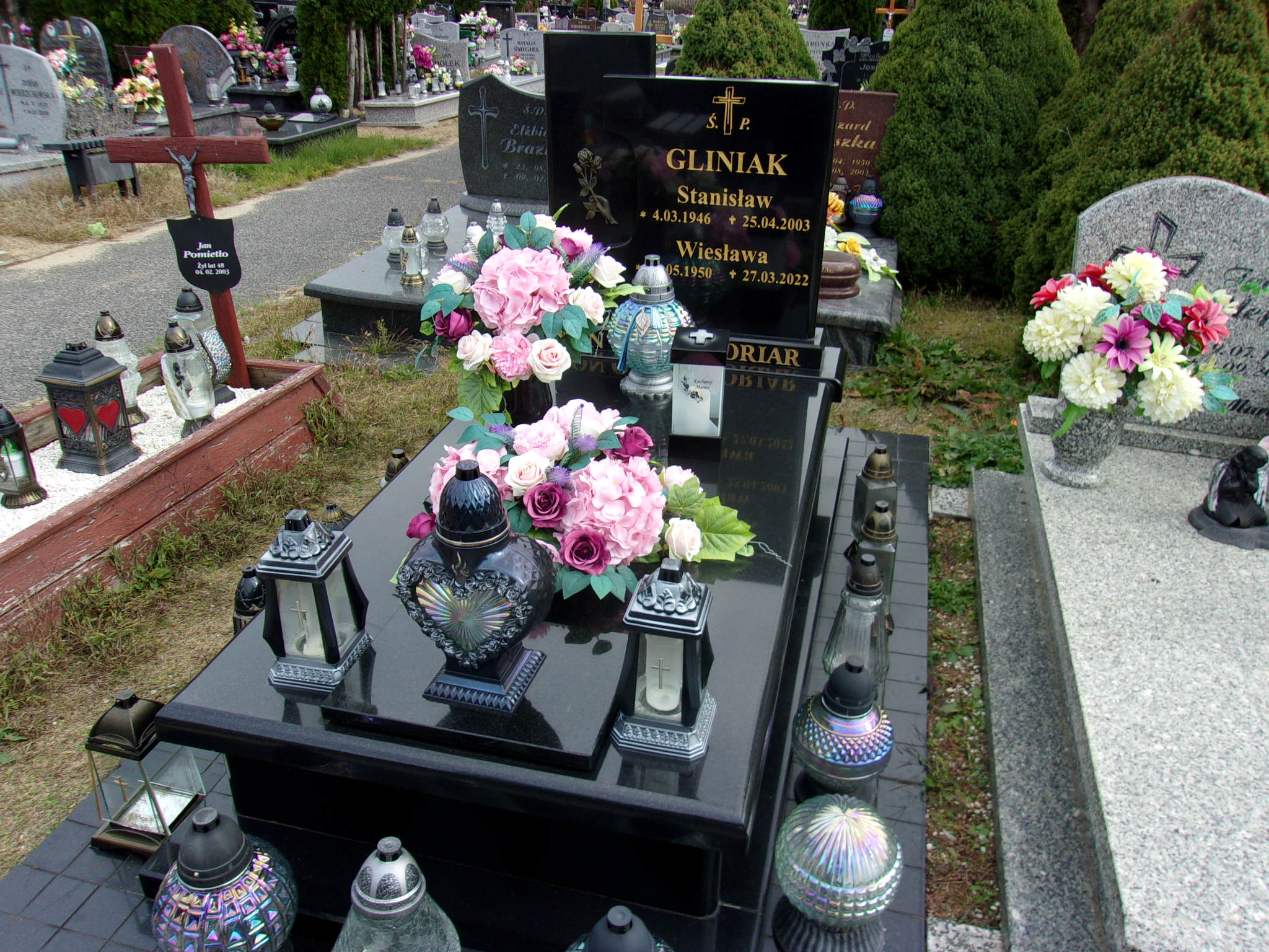 Grób Stanisław Gliniak