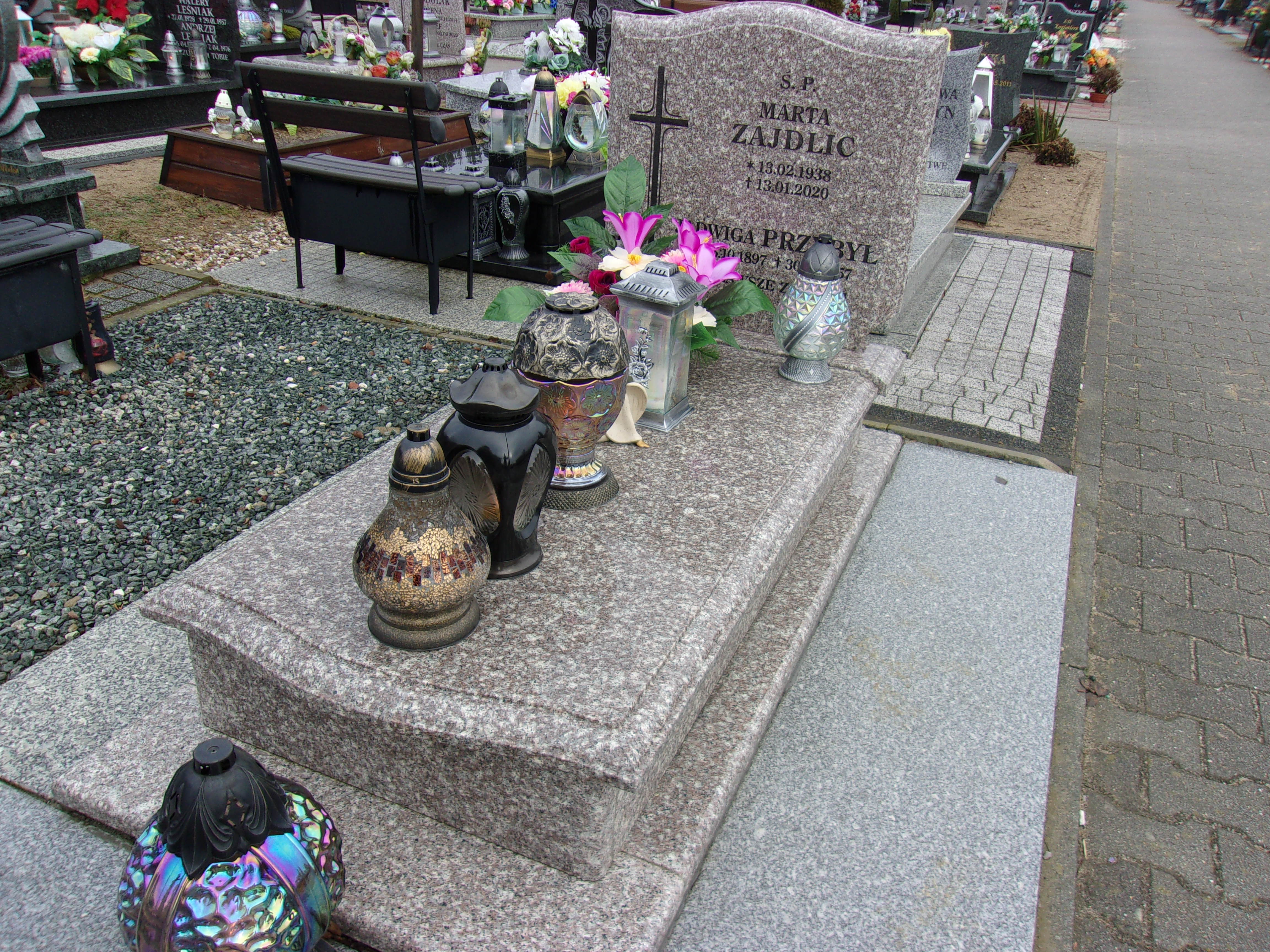 Grób Marta Zajdlic