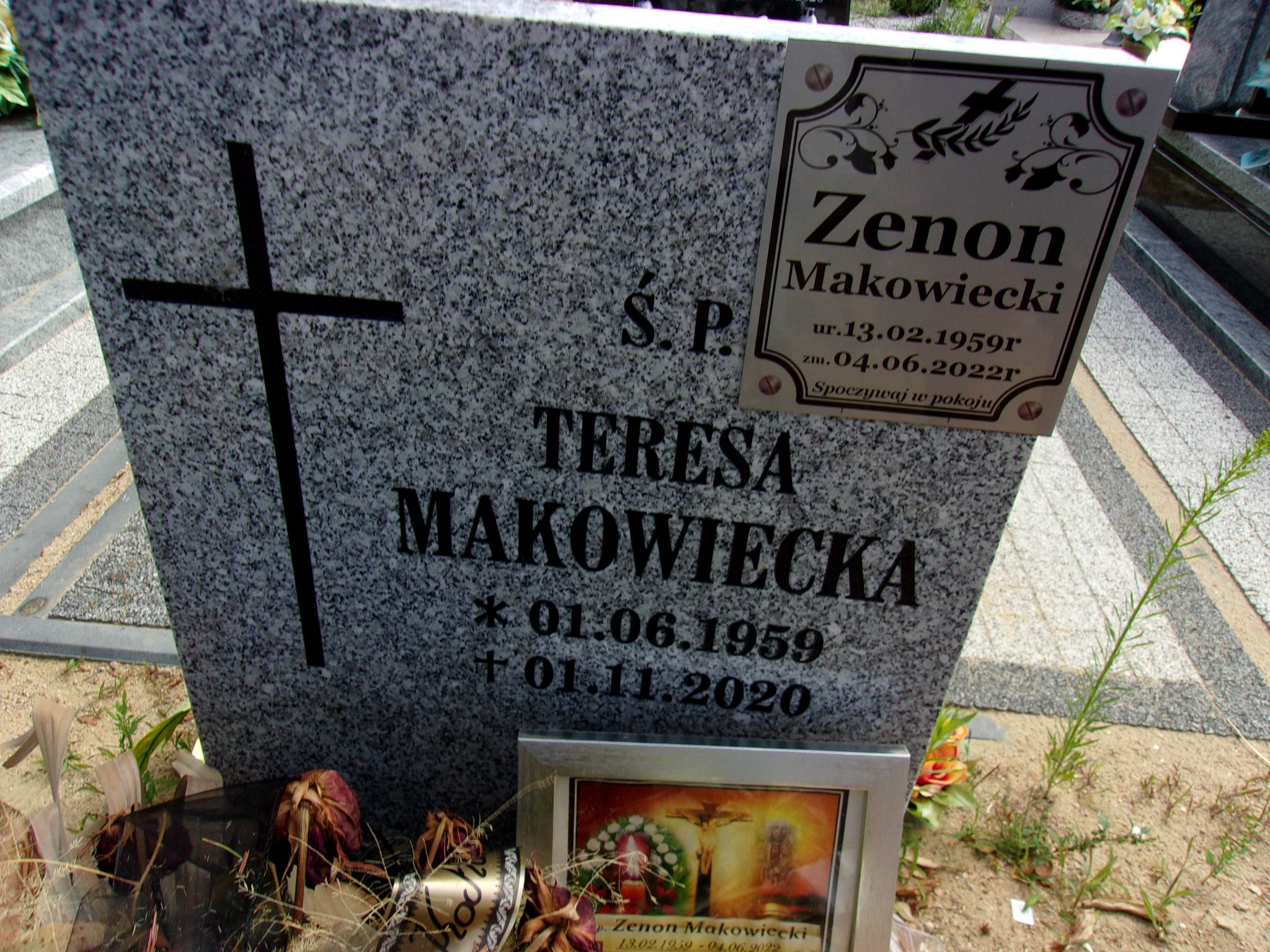 Grób Zenon Makowiecki