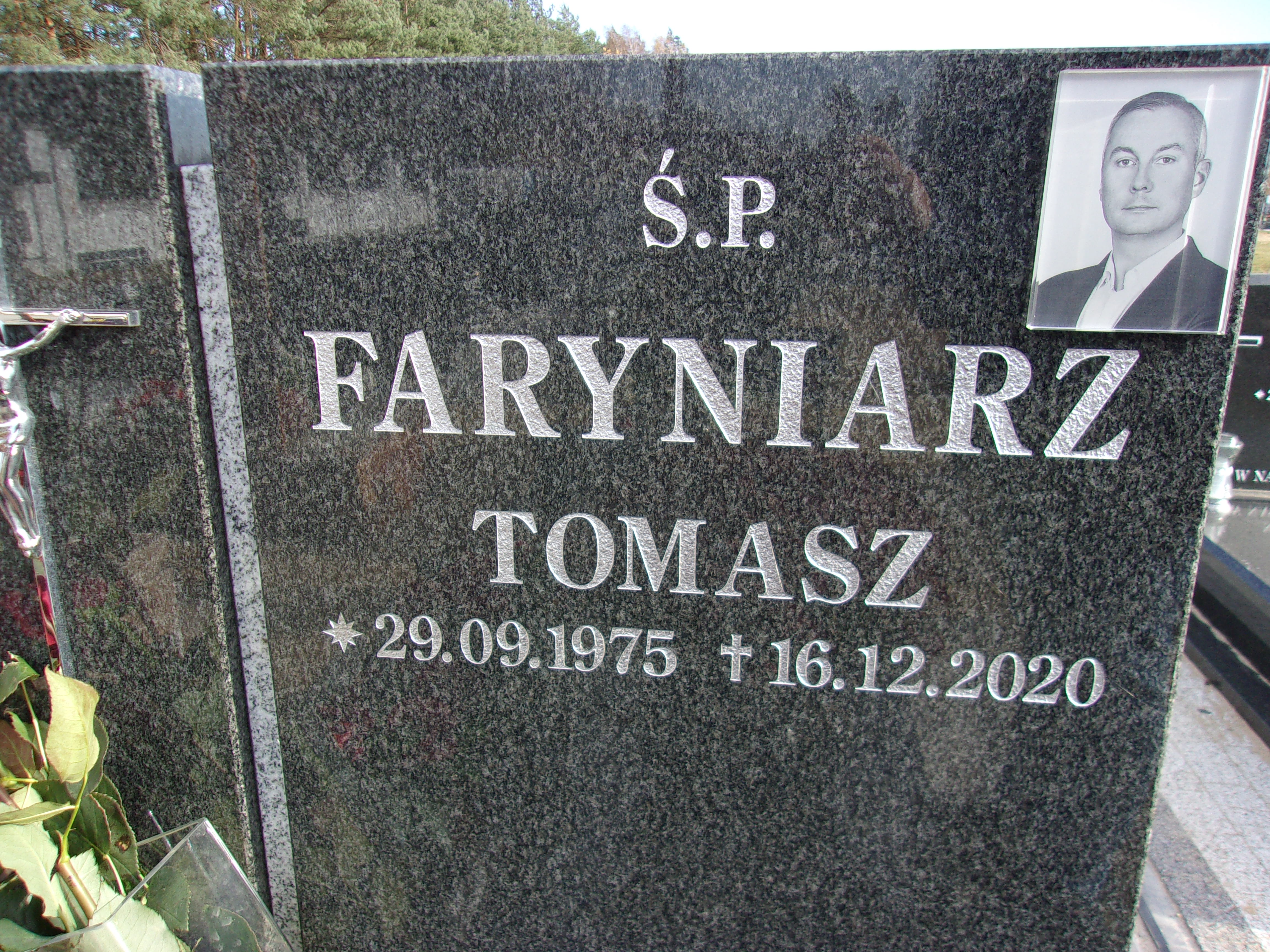 Tomasz Faryniarz 1975 Lubin - Grobonet - Wyszukiwarka osób pochowanych