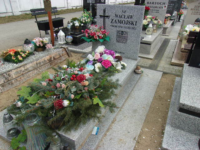 Grób Wacław Zamojski