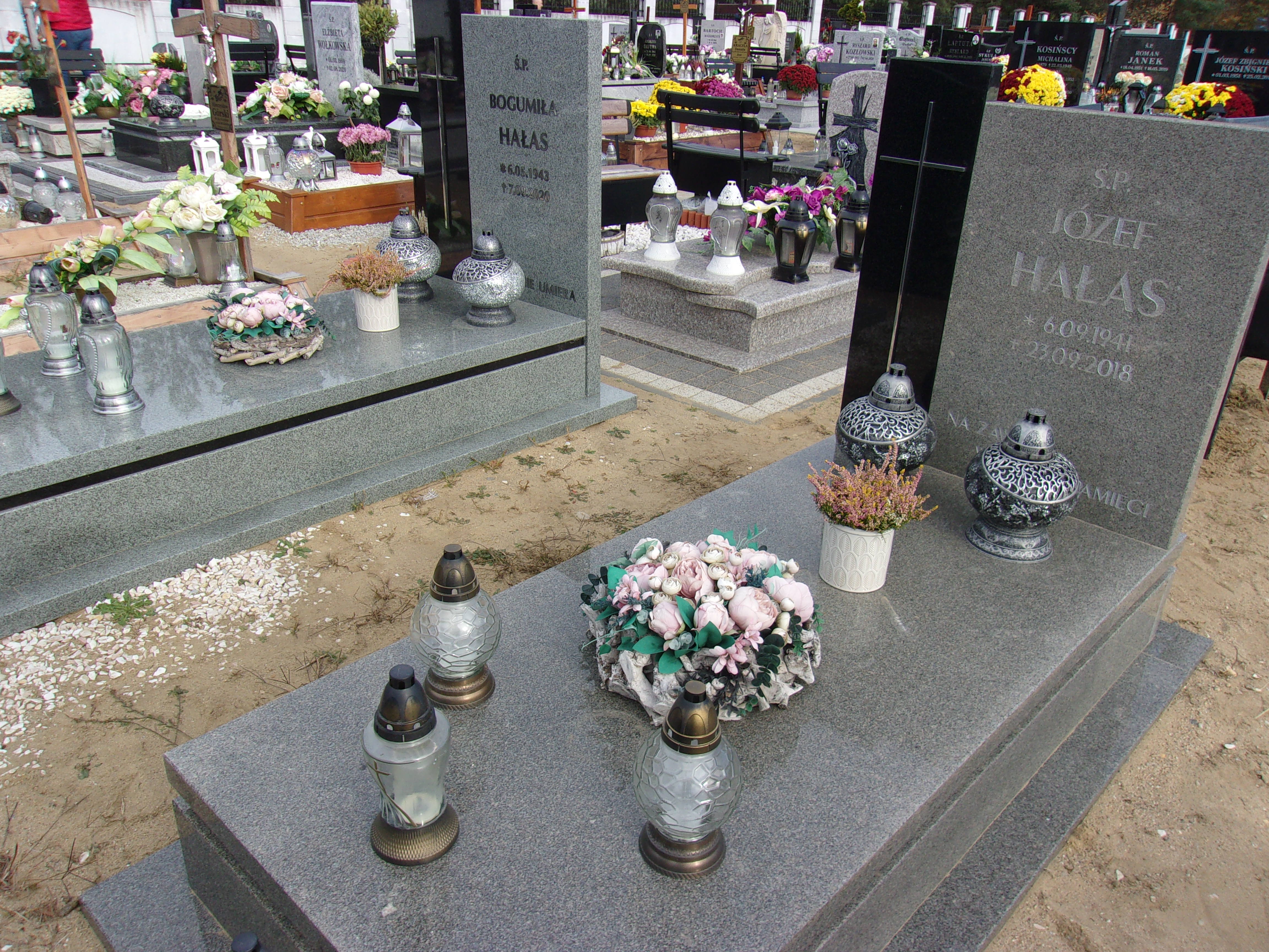 Grób Józef Hałas