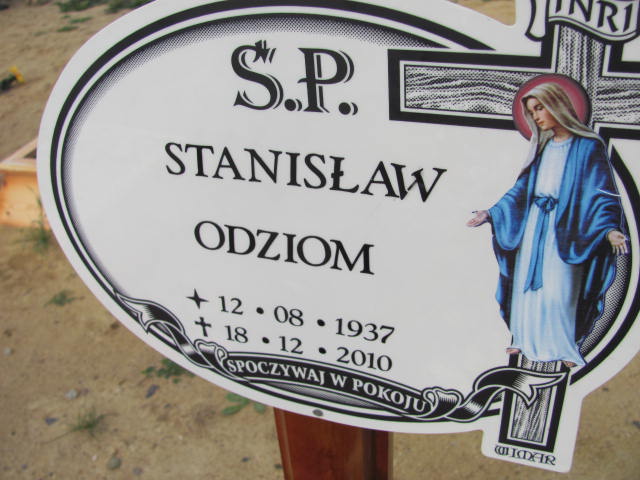 Stanisław Odziom 1937 Lubin - Grobonet - Wyszukiwarka osób pochowanych