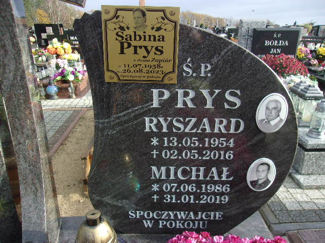 Sabina Prys 1958 Lubin - Grobonet - Wyszukiwarka osób pochowanych