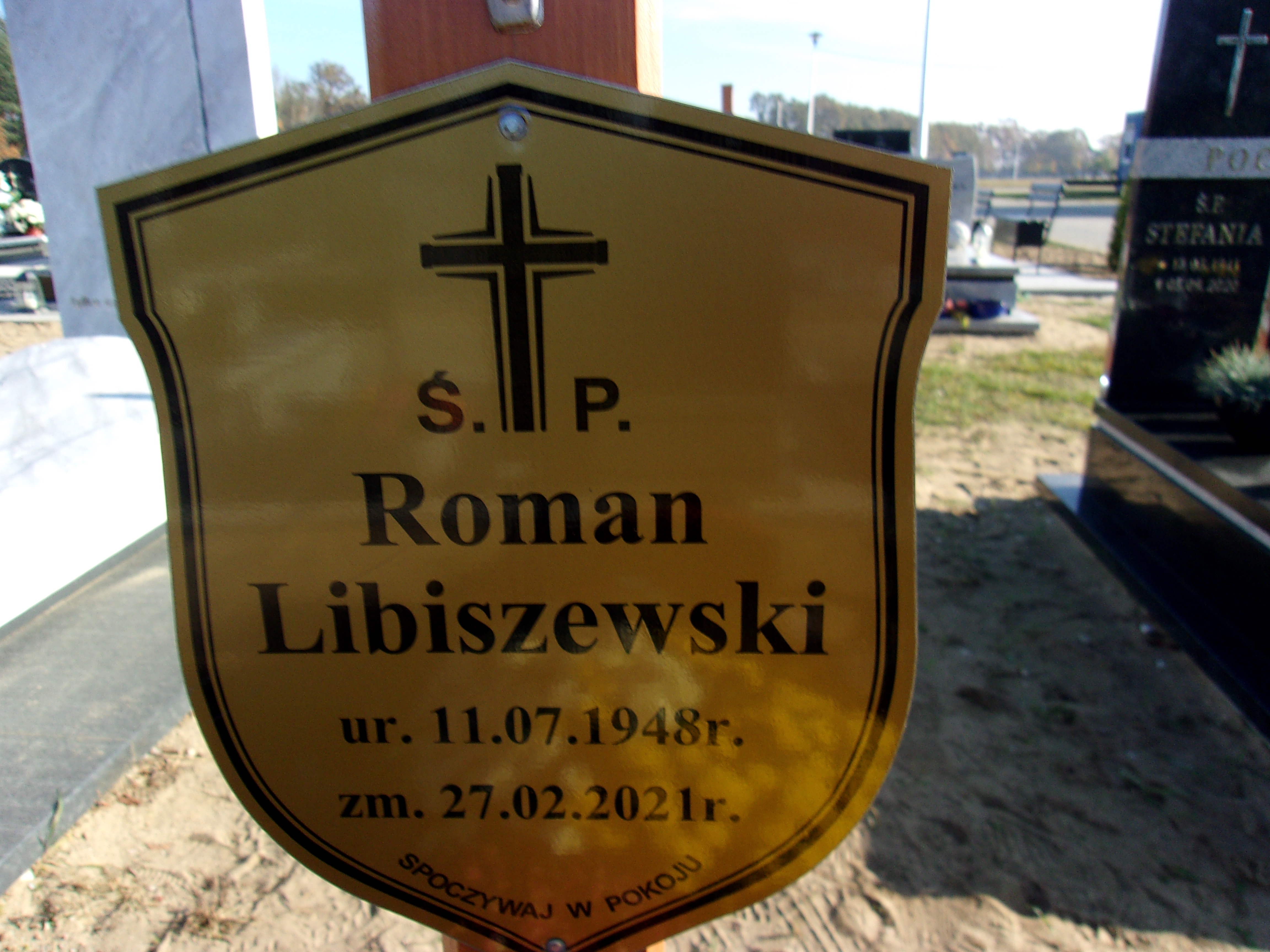 Roman Libiszewski 1948 Lubin - Grobonet - Wyszukiwarka osób pochowanych