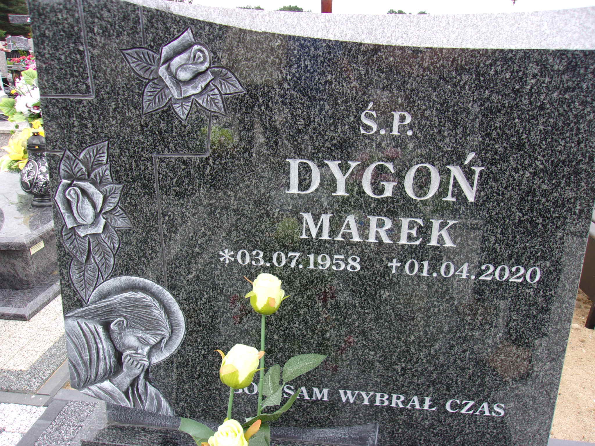 Marek Dygoń 1958 Lubin - Grobonet - Wyszukiwarka osób pochowanych