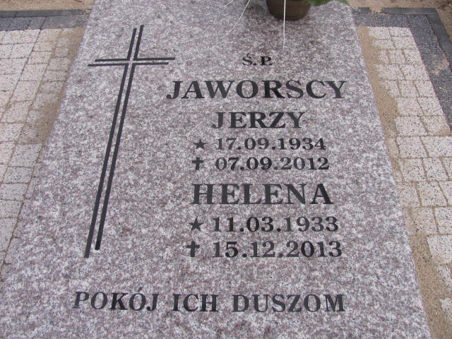 Helena Jaworska 1933 Lubin - Grobonet - Wyszukiwarka osób pochowanych