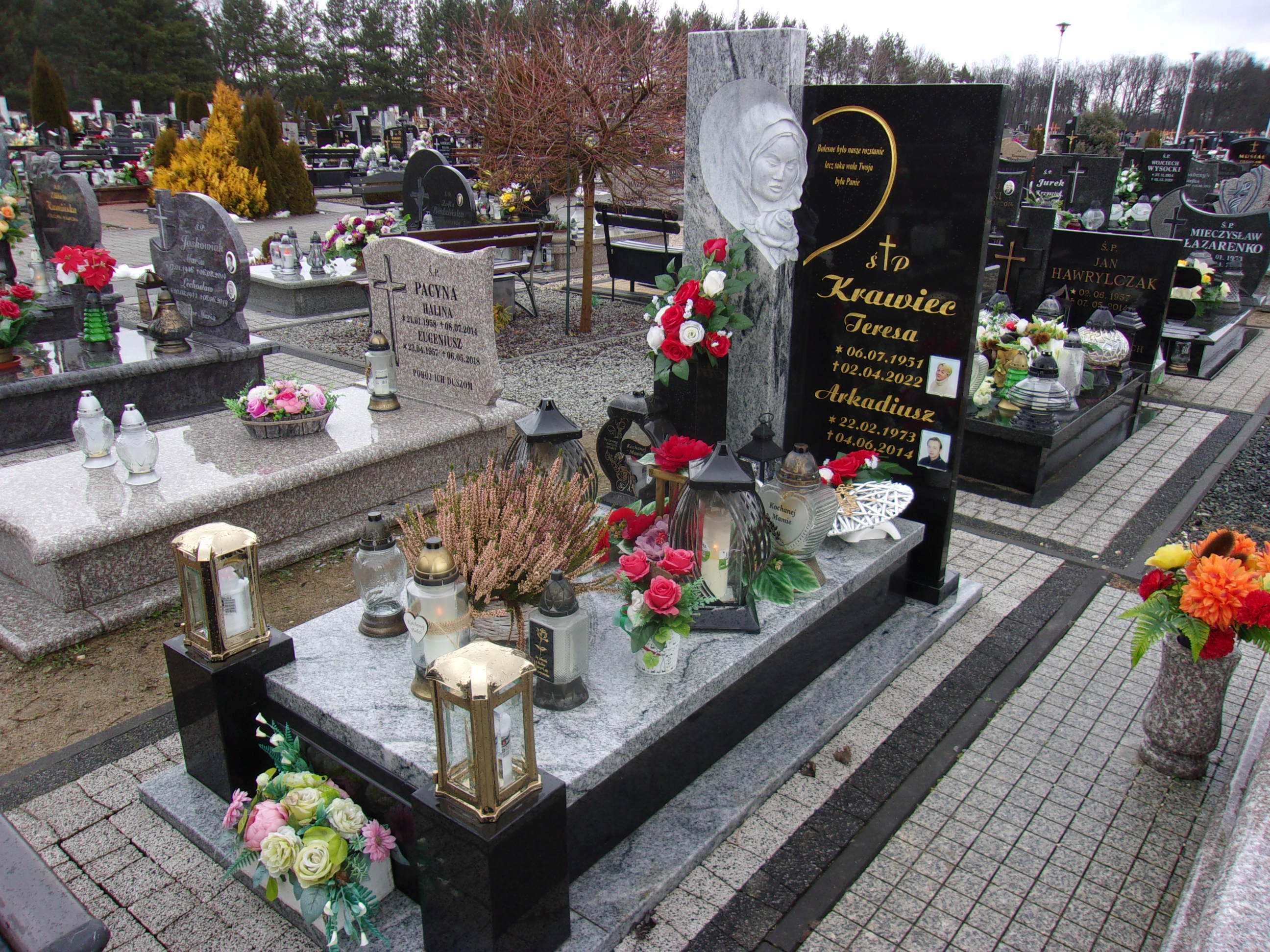 Grób Arkadiusz Krawiec