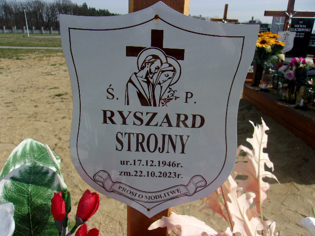 Ryszard Strojny 1946 Lubin - Grobonet - Wyszukiwarka osób pochowanych