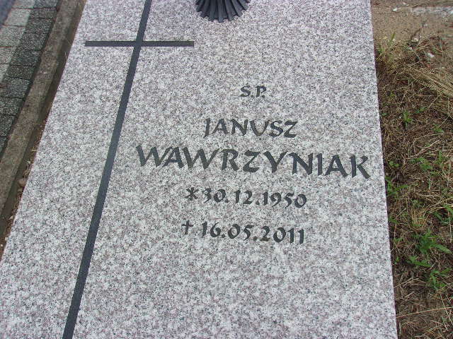 Janusz Wawrzyniak 1950 Lubin - Grobonet - Wyszukiwarka osób pochowanych