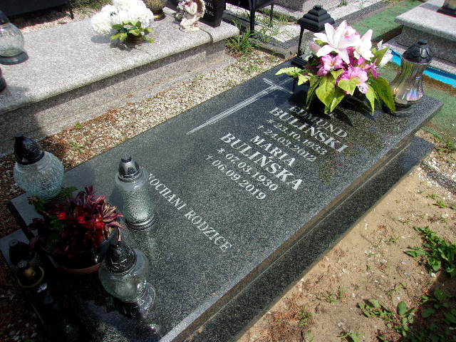 Grób Maria Bulińska