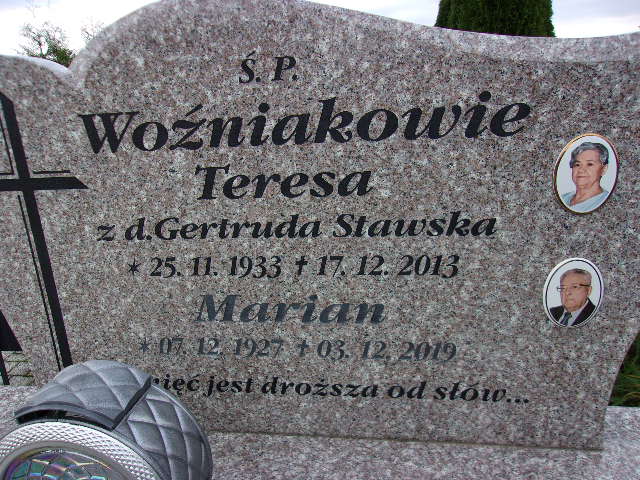 Marian Woźniak  1927 Lubin - Grobonet - Wyszukiwarka osób pochowanych