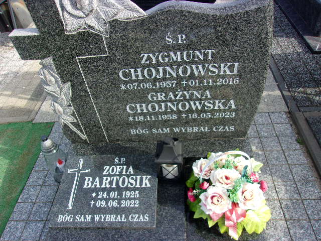 Grażyna Chojnowska 1958 Lubin - Grobonet - Wyszukiwarka osób pochowanych