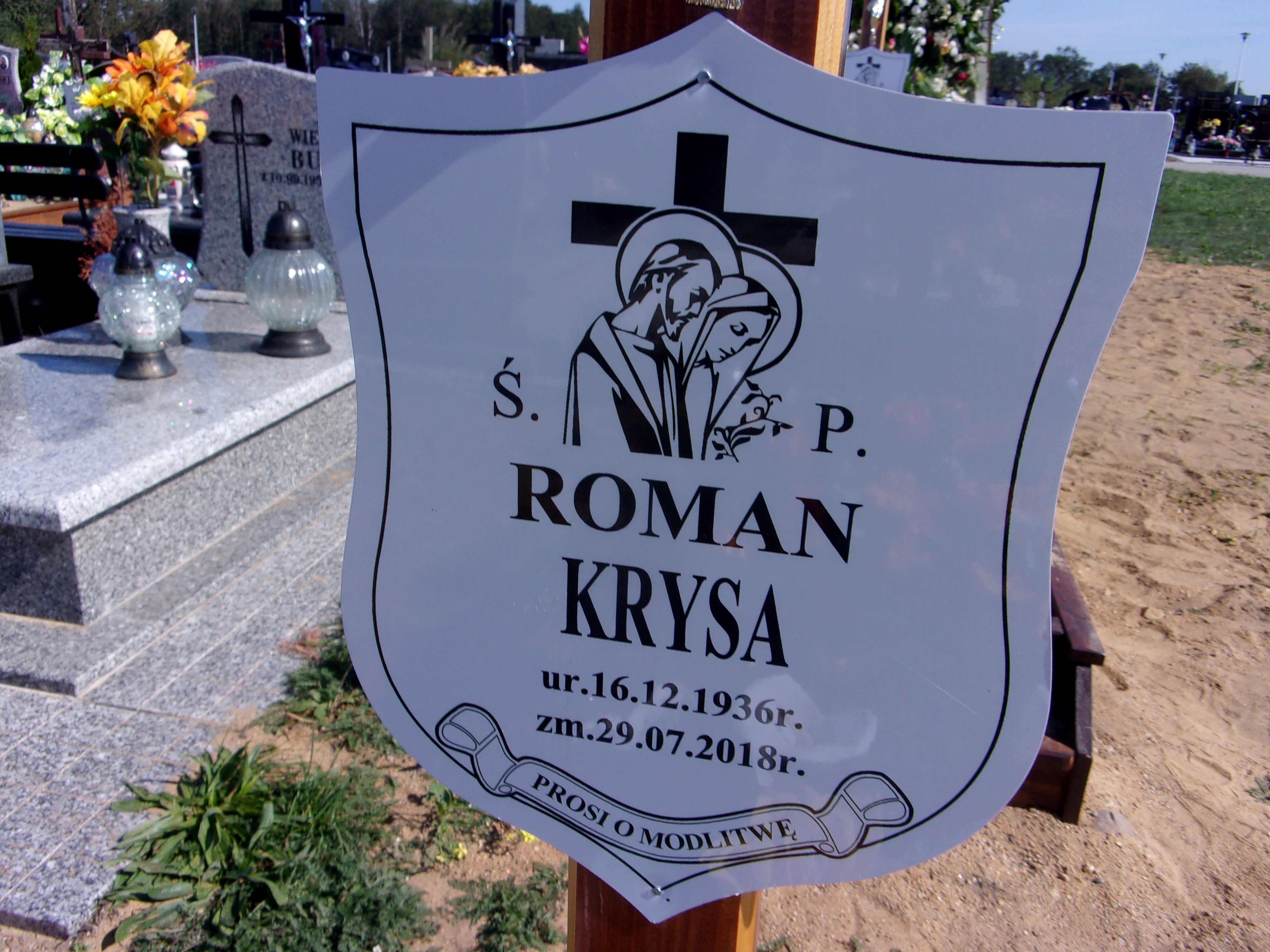 Roman Krysa 1936 Lubin - Grobonet - Wyszukiwarka osób pochowanych