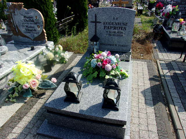 Grób Eugeniusz Paprota