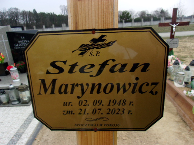 Grób Stefan Marynowicz