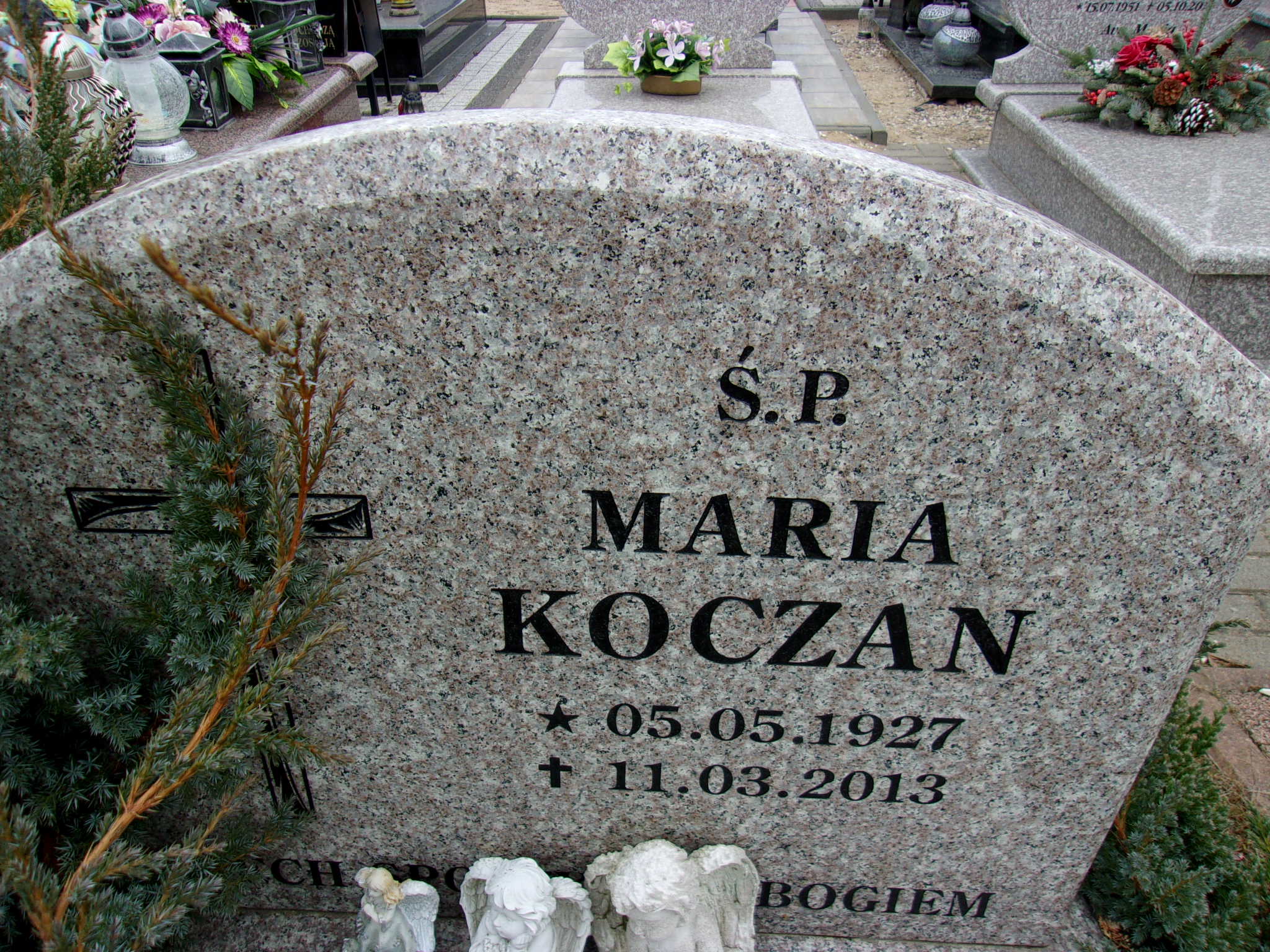 Maria Koczan 1927 Lubin - Grobonet - Wyszukiwarka osób pochowanych